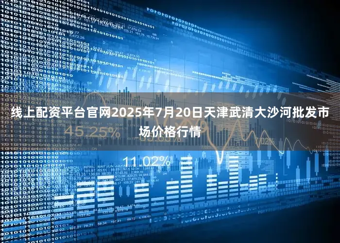线上配资平台官网2025年7月20日天津武清大沙河批发市场价格行情